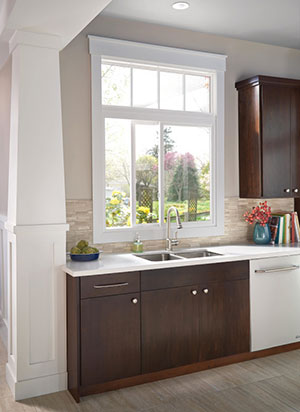 Using a Window as a Kitchen Backsplash